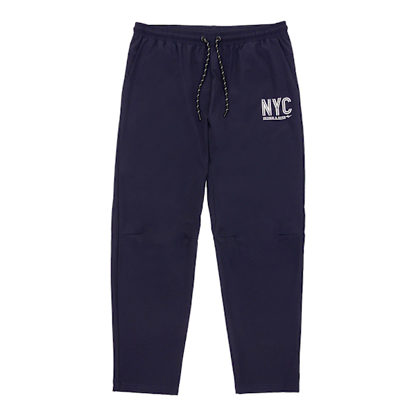 EVERLAST 長褲 深藍色 NYC 彈性 風褲 運動褲 男 4221154080