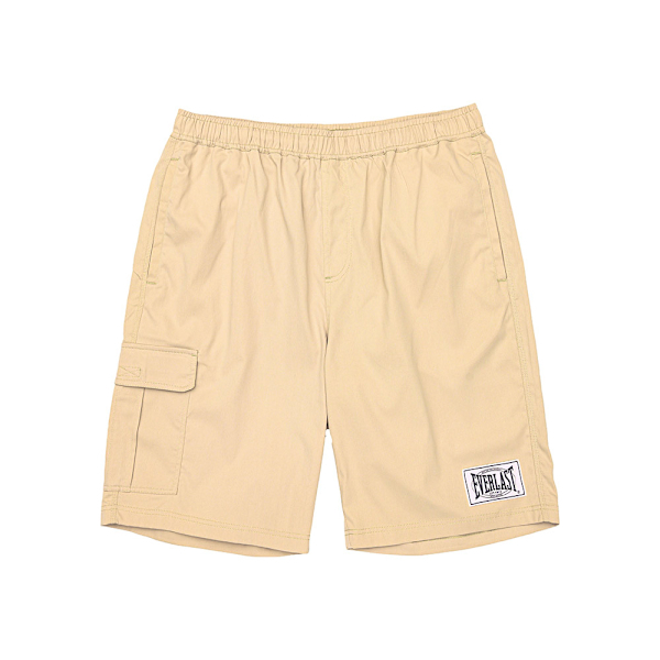 EVERLAST 短褲 卡其色 LOGO 口袋 休閒短褲 男 4221154132