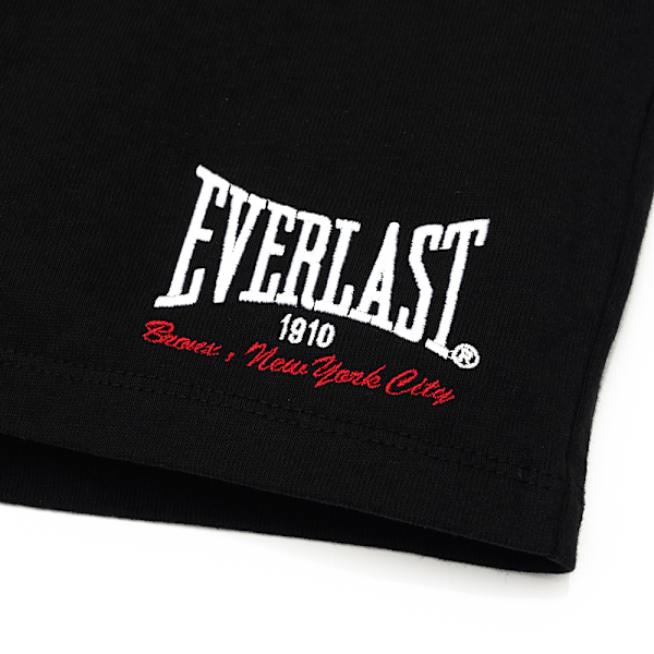 EVERLAST 短褲 黑色 LOGO 棉質 休閒短褲 女 4222150120