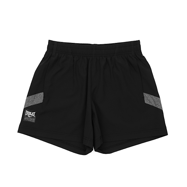 EVERLAST 短褲 黑色 平織 彈性 運動短褲 女 4222152020