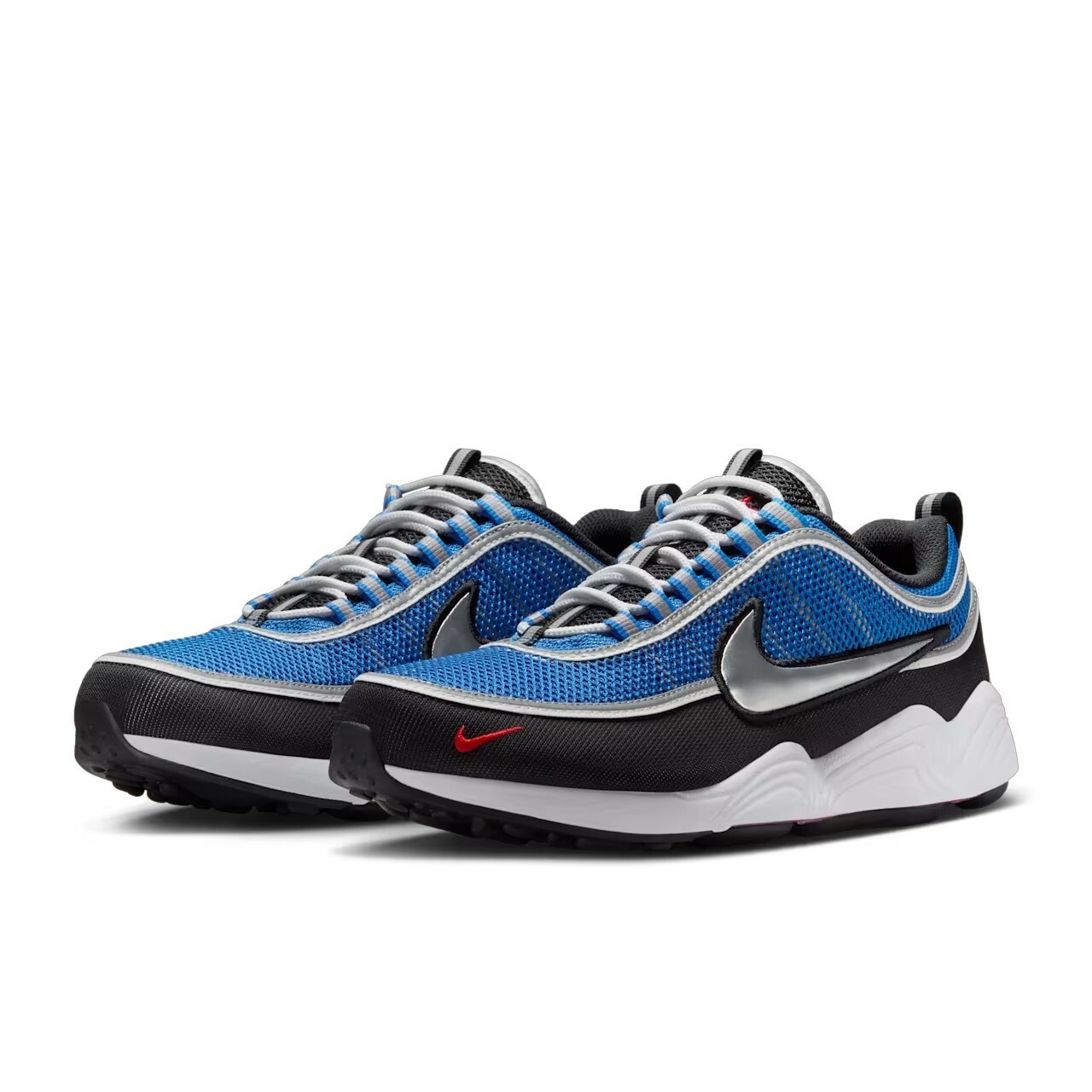 Nike Air Zoom Spiridon Black and Signal Blue 藍黑銀 HF9117-400