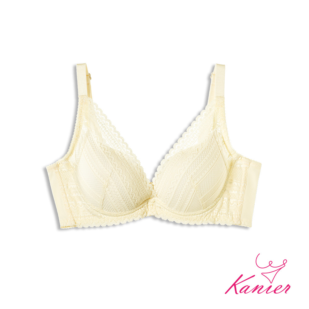 【Kanier卡妮兒】沐光晨曦 涼感深V機能型軟鋼圈內衣【1316 晨曦黃 B / C 罩杯】