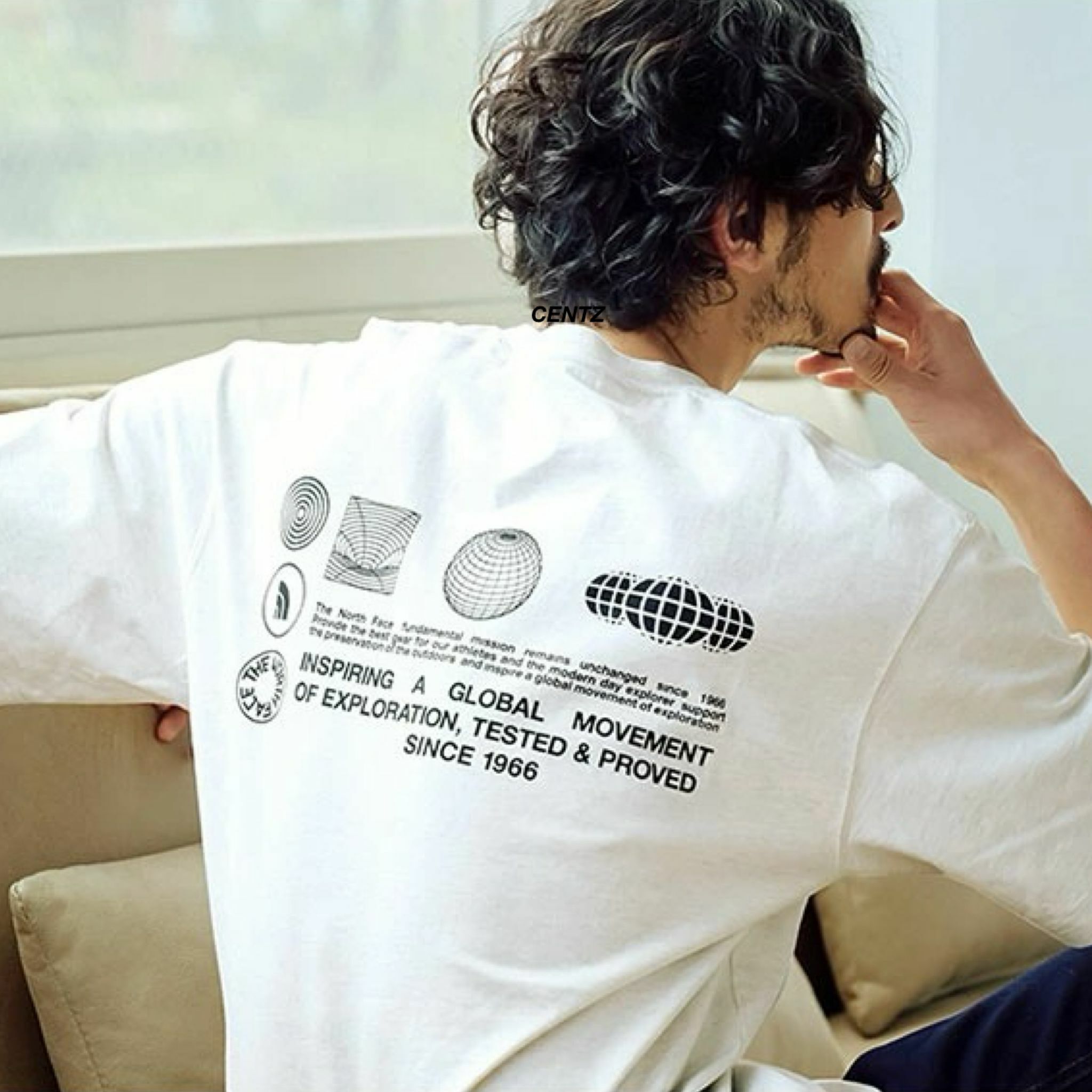 日版 The North Face Globe Grid Cotton Tee [NT32550]