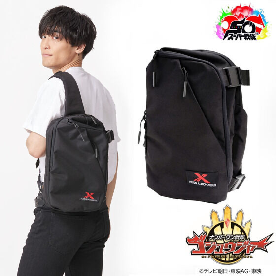 228749 Pbandai 預訂 2025/9月 ナンバーワン戦隊ゴジュウジャー　クオンAIコンツェルン　ワンショルダーバッグ