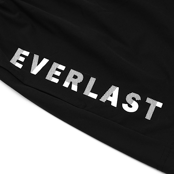 EVERLAST 短褲 黑色 LOGO 運動 風衣短褲 女 4222152120