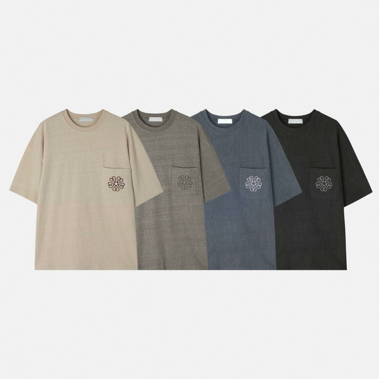 圖案袋口短袖Tee TAC-0182T