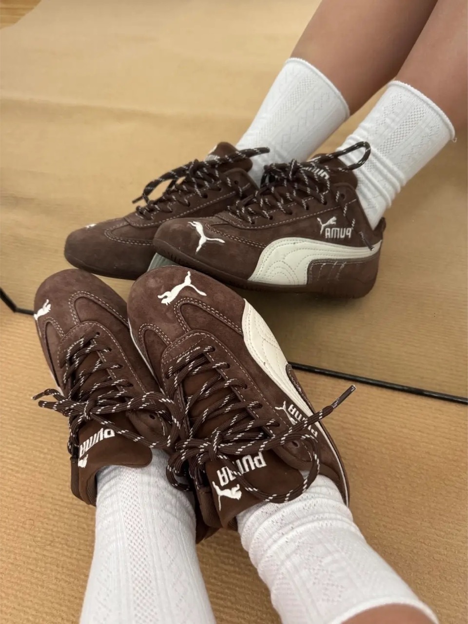 PUMA SPEEDCAT TTF 賽車鞋 黑巧克力 深棕 米灰 米色 復古 外縫線 男女鞋 403903-01 / 預購