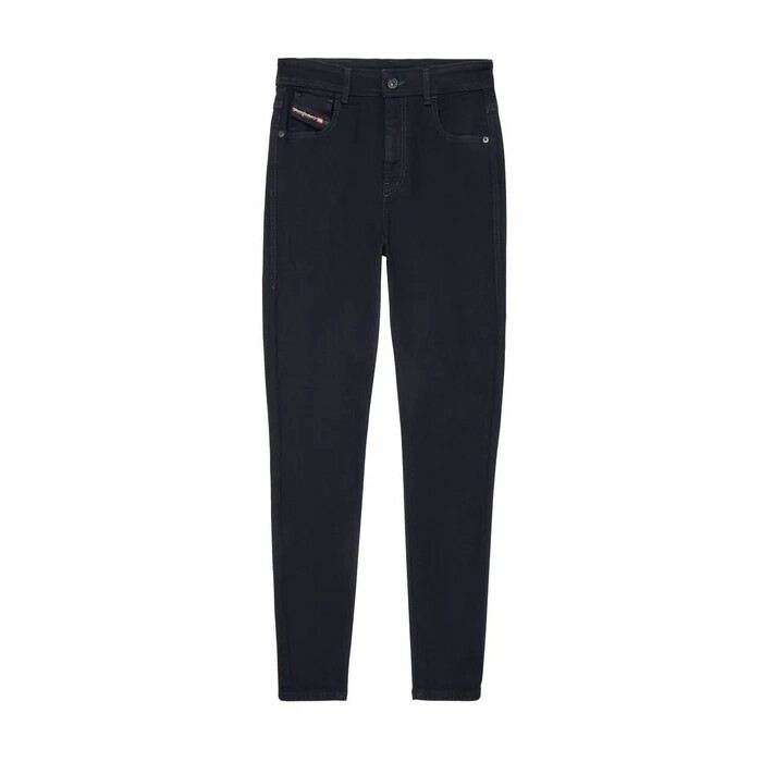 1FO0510-010 DIESEL 1984 Slandy-High L.30 Pantaloni Jeans Black #A03598 069EF 02 (BR)
