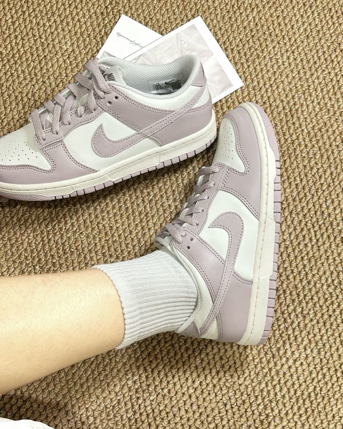 Nike Dunk Low GS 香芋紫 芋泥啵啵 粉紫色 淡紫 低筒休閒鞋 FB9109-122