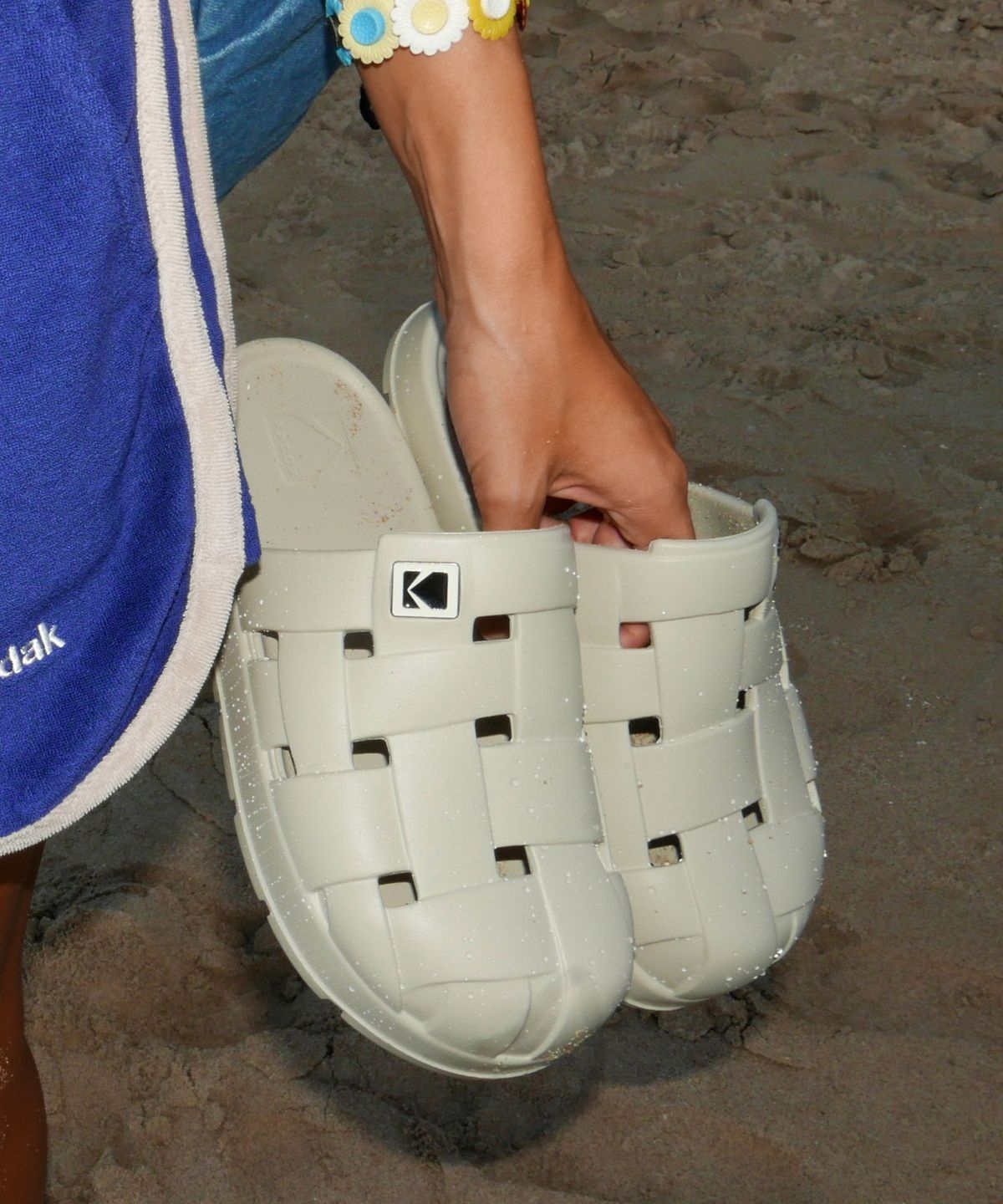 【代購】Kodak 柯達 Breeze Mule 格子 拖鞋 K5263LSD11