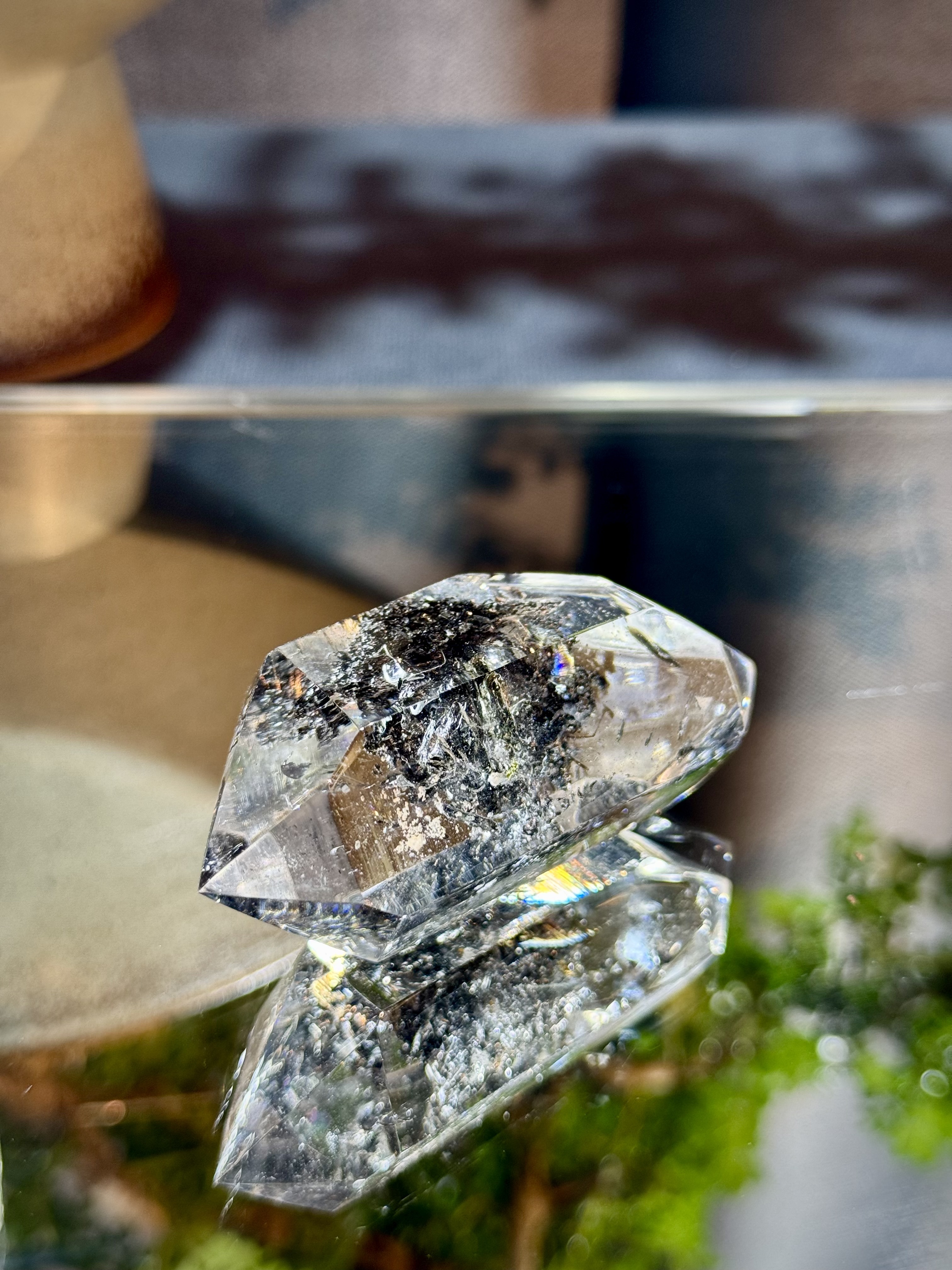 頂級流沙閃靈鑽擺件 8505