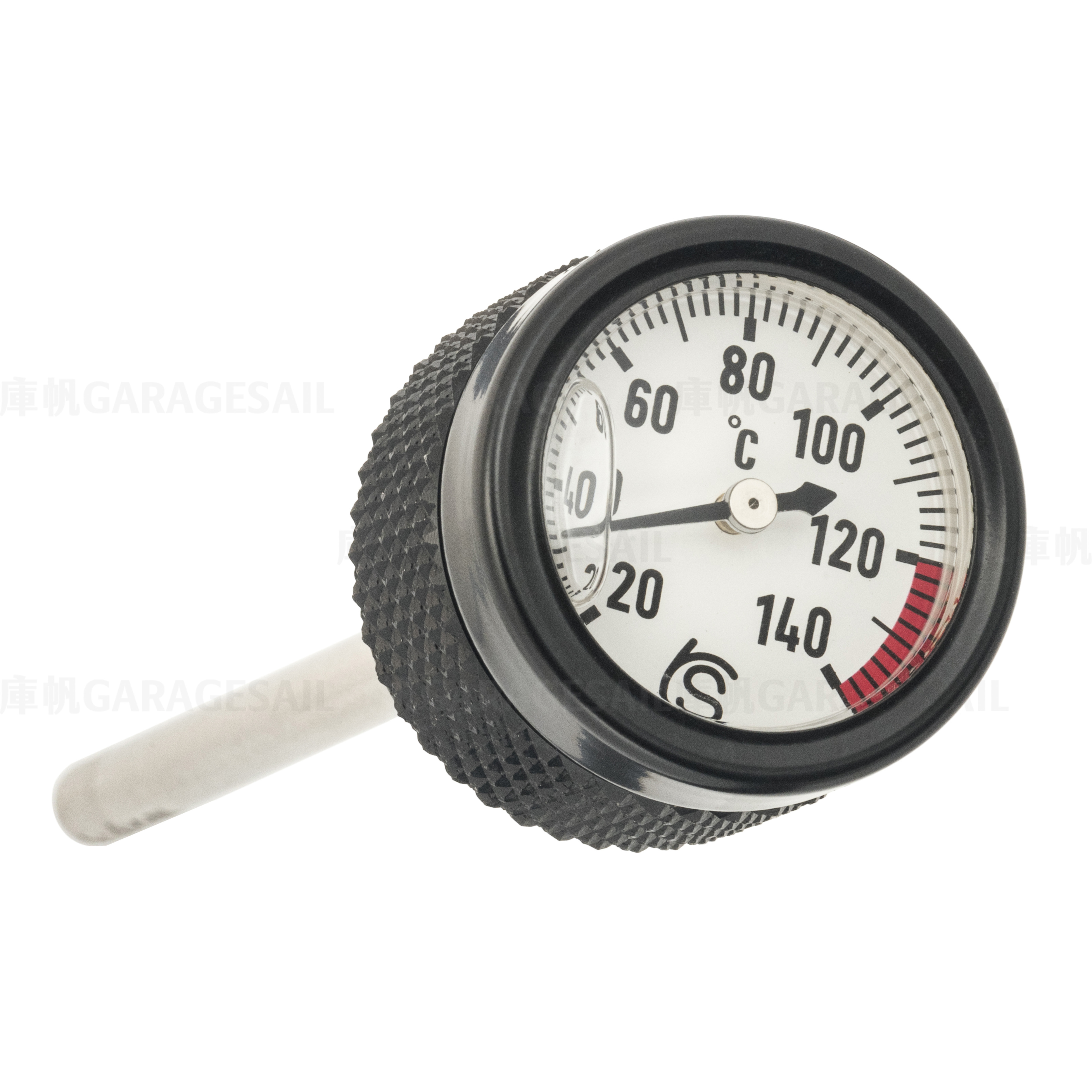 本田 DAX125 專用 機油 油溫表 黑