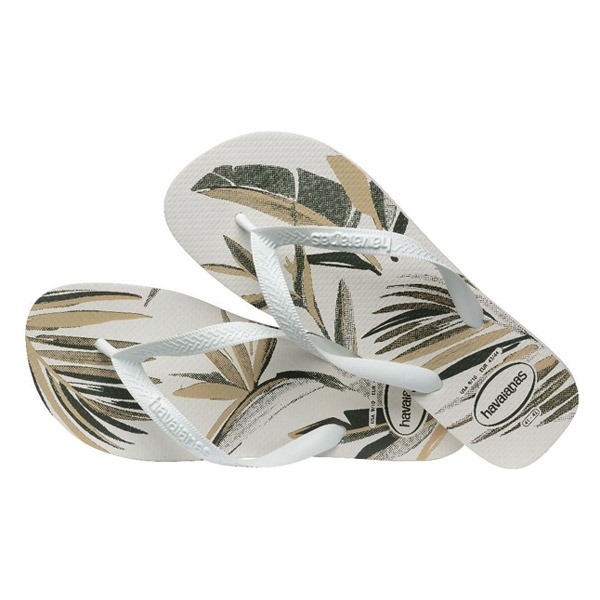 HAVAIANAS 哈瓦仕 ALOHA 白 葉子 人字拖 夾腳拖 中性 41113557153