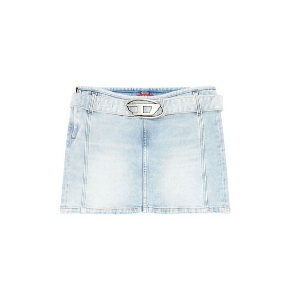 1FO0510-012 DIESEL De-Flip-S Skirt Blue #A13844 0JGAA 01 (BR)