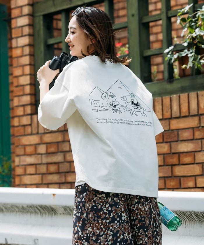 日牌 Freak's Store x tombonia 別注 World Travel with MUCK Pocket Tee