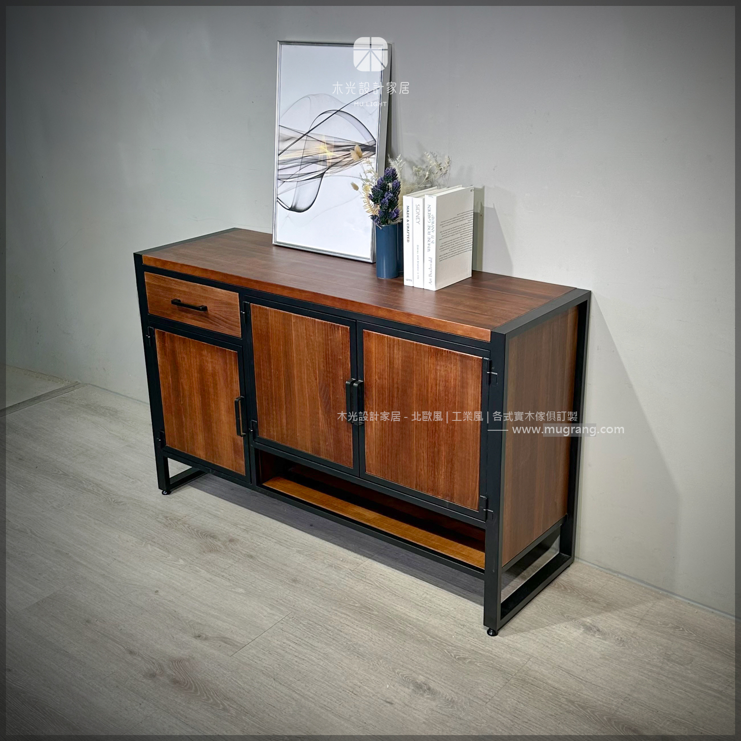 台灣製-LOFT開門置物玄關櫃|可訂製