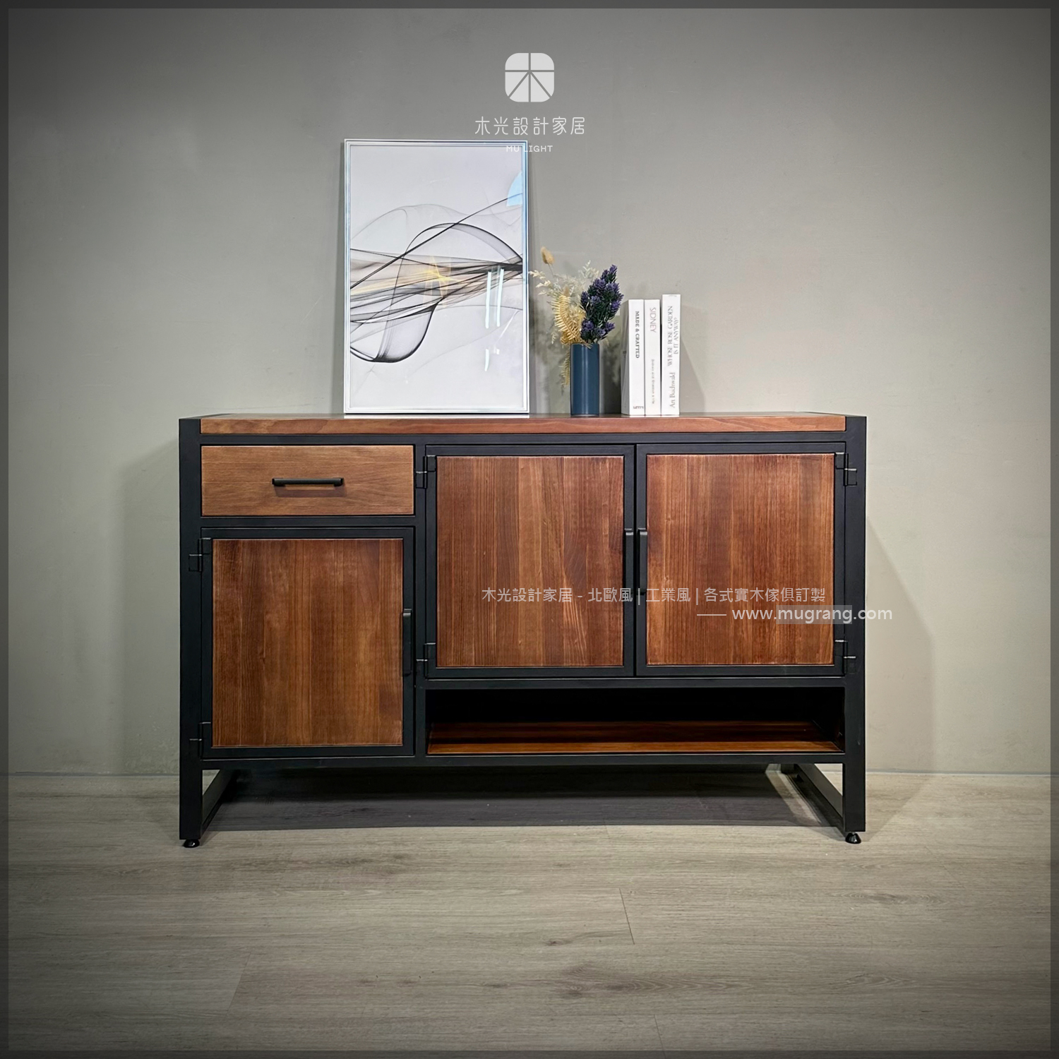 台灣製-LOFT開門置物玄關櫃|可訂製