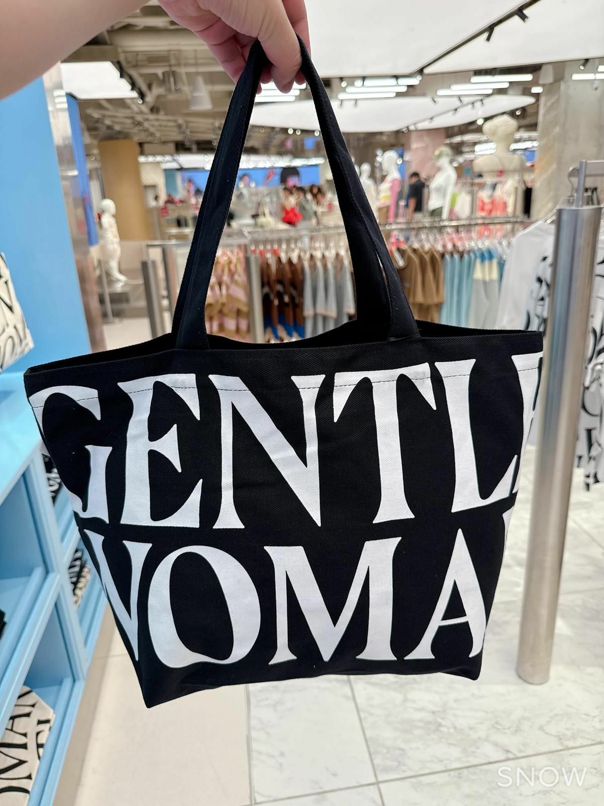 2025款 泰國 gentlewoman logo black tote bag