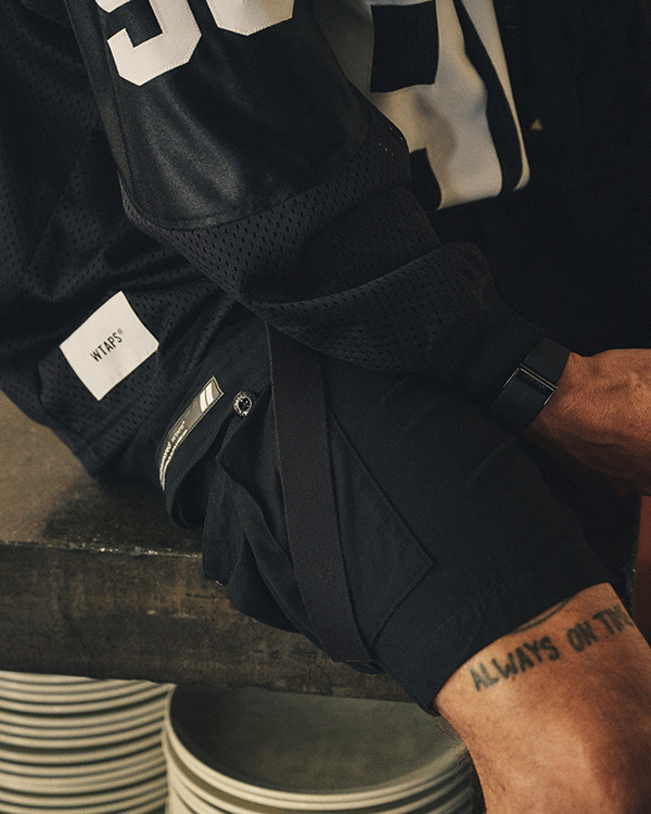 WTAPS TRACKS SHORTS BLACK Mサイズ　25ss 2025 Techwear Style Paratrooper Tactical Cargo Pants Hip Hop