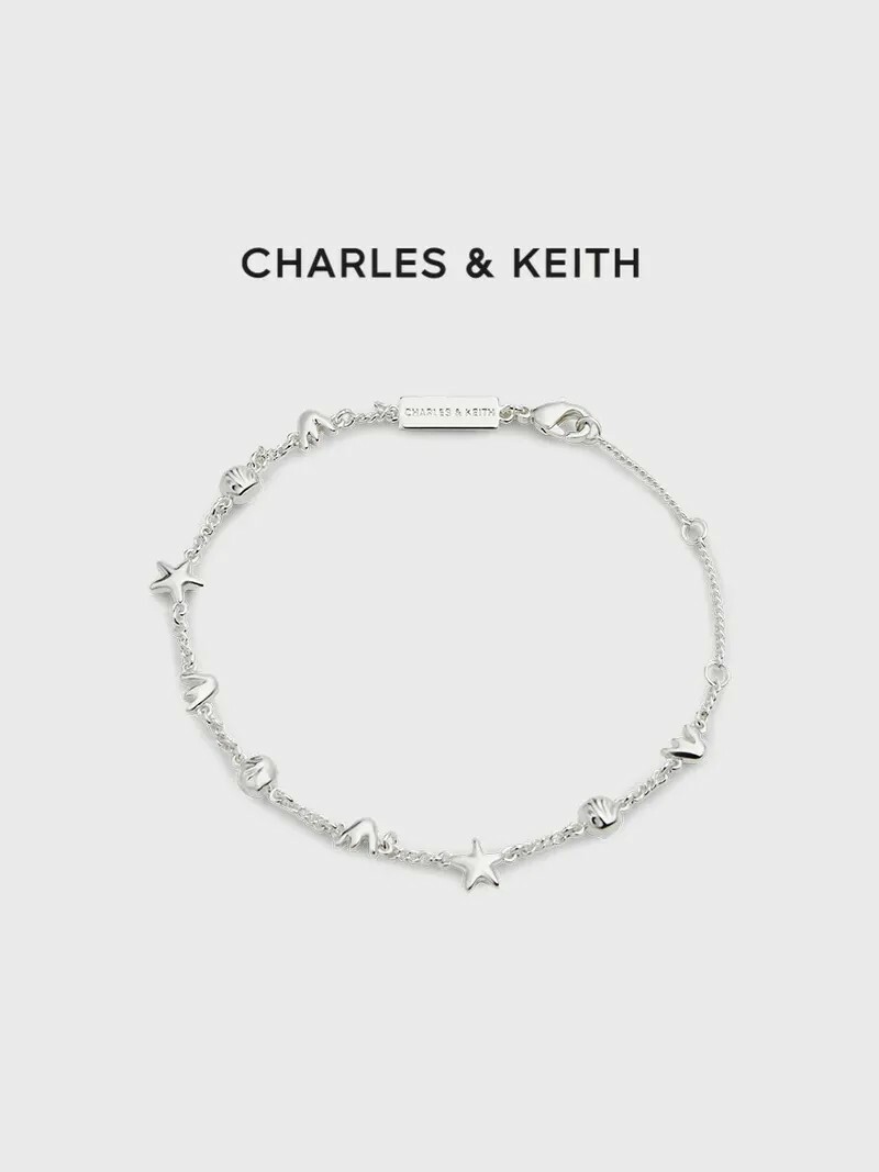 <聖誕現貨🎁> CHARLES & KEITH 小CK 度假海星貝殼手鍊🐚