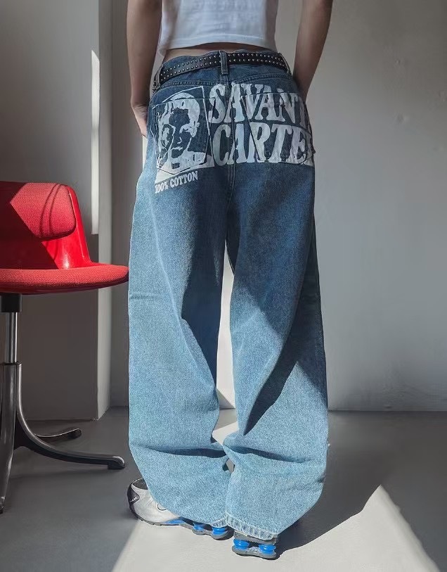 街頭預言家 復古 人像 牛仔褲