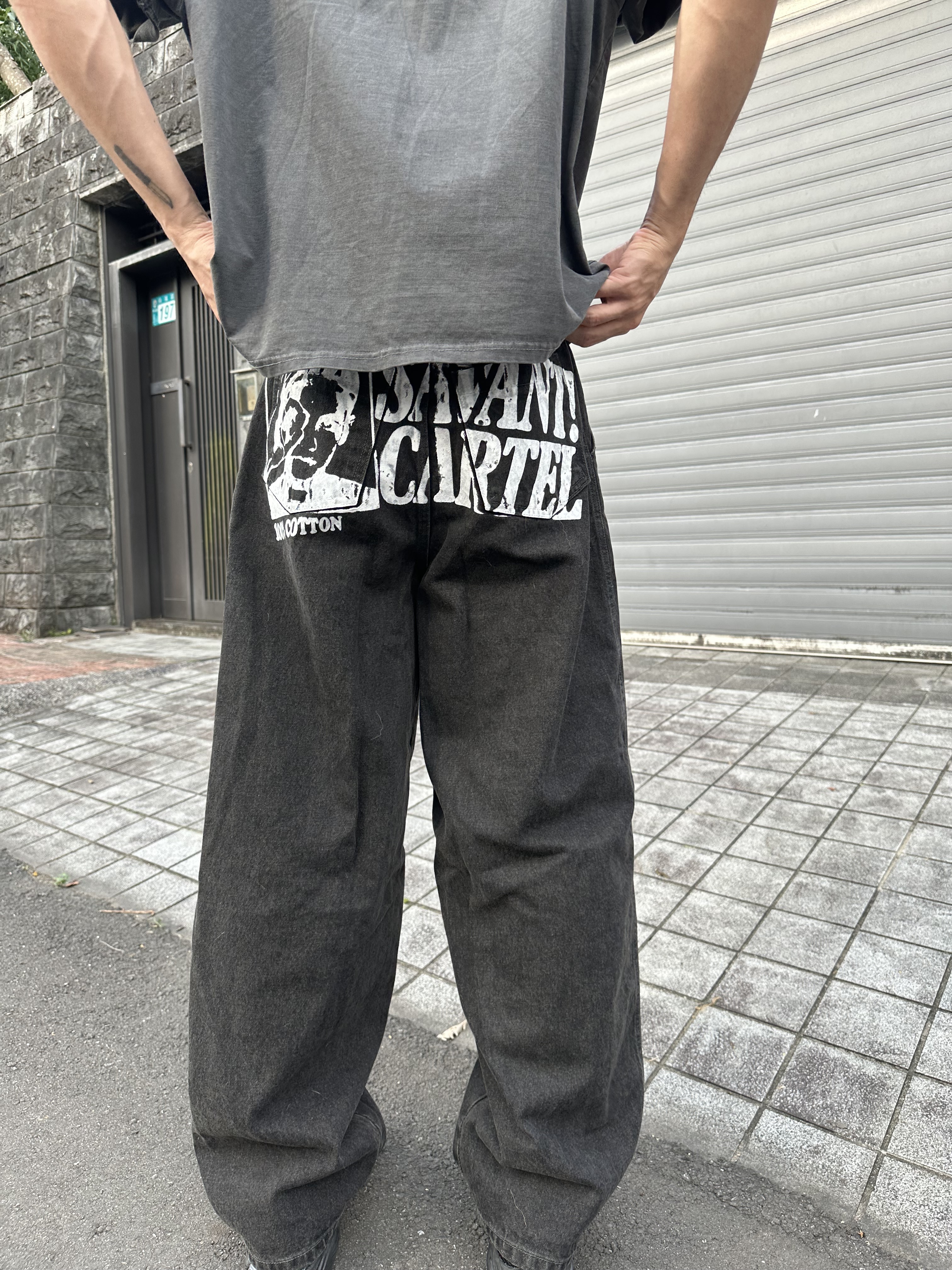 街頭預言家 復古 人像 牛仔褲