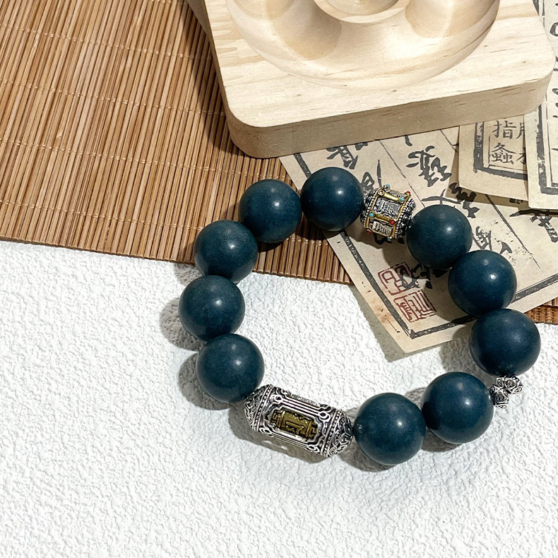【中藥合香珠】藍藥師古法天然中藥手串