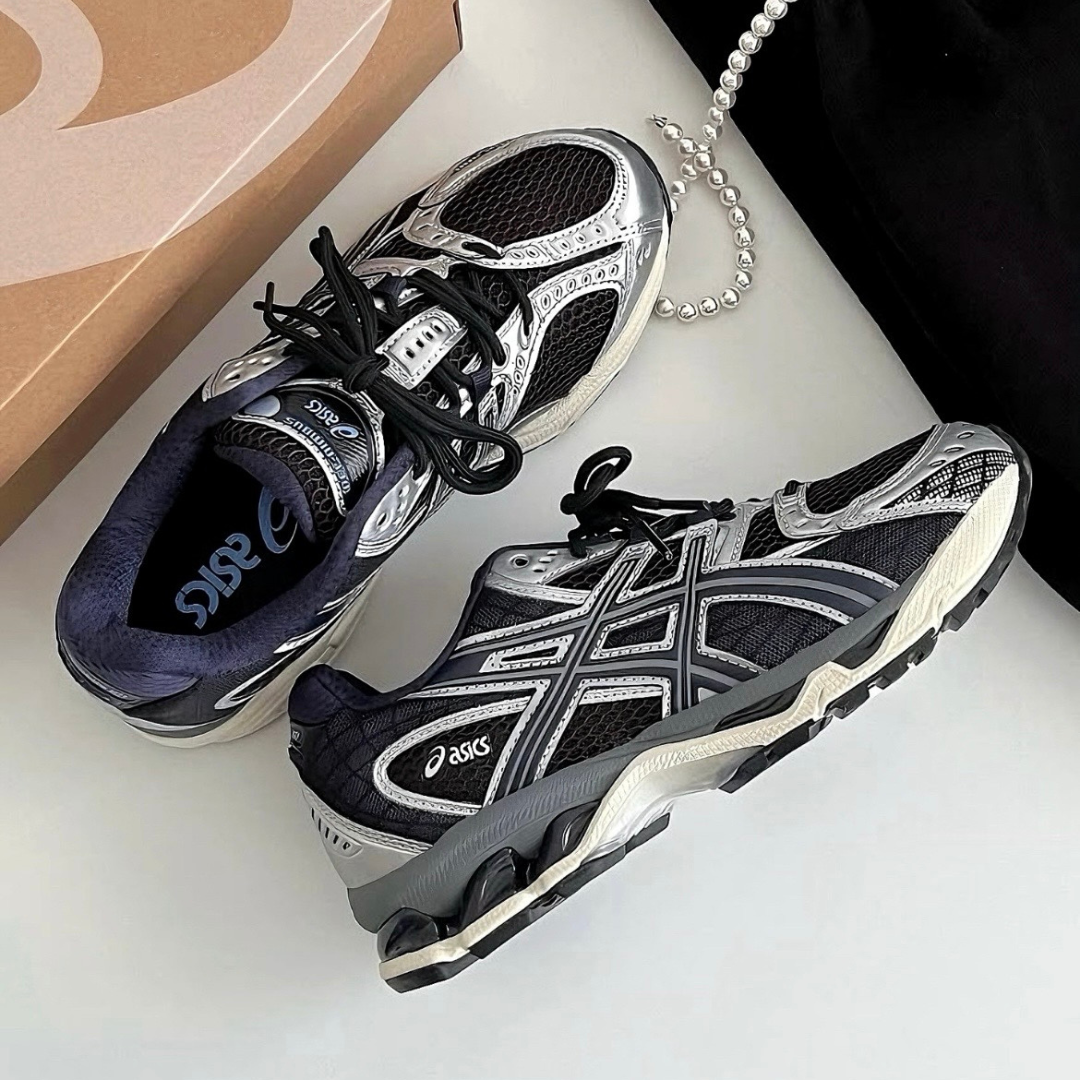 "代購" ASICS GEL-NIMBUS 10.1 午夜銀黑 銀灰 黑灰  男女鞋 1203A543-003