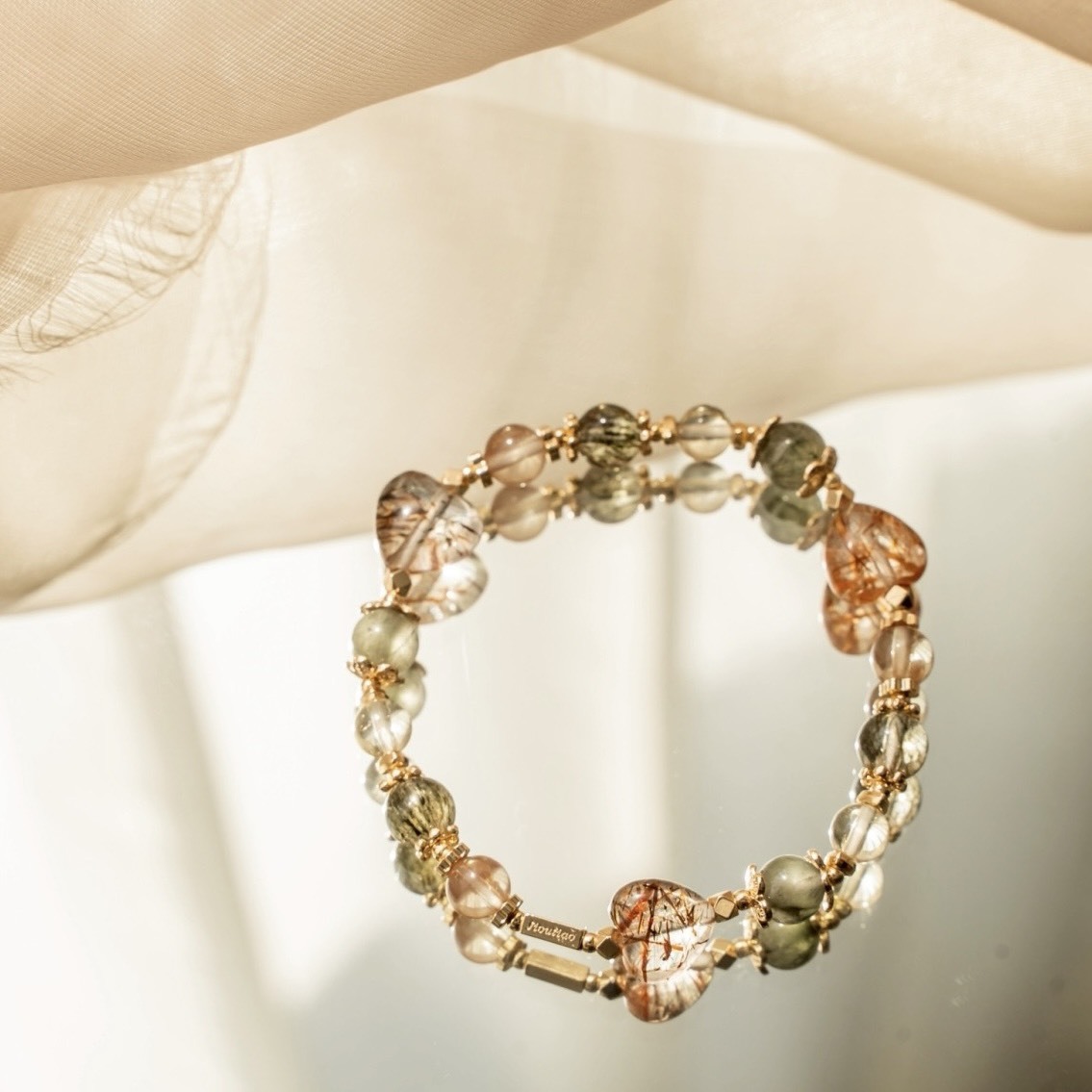 無聲無息：黑金超｜綠碧髮｜綠兔毛｜黃金拉長石｜安德森