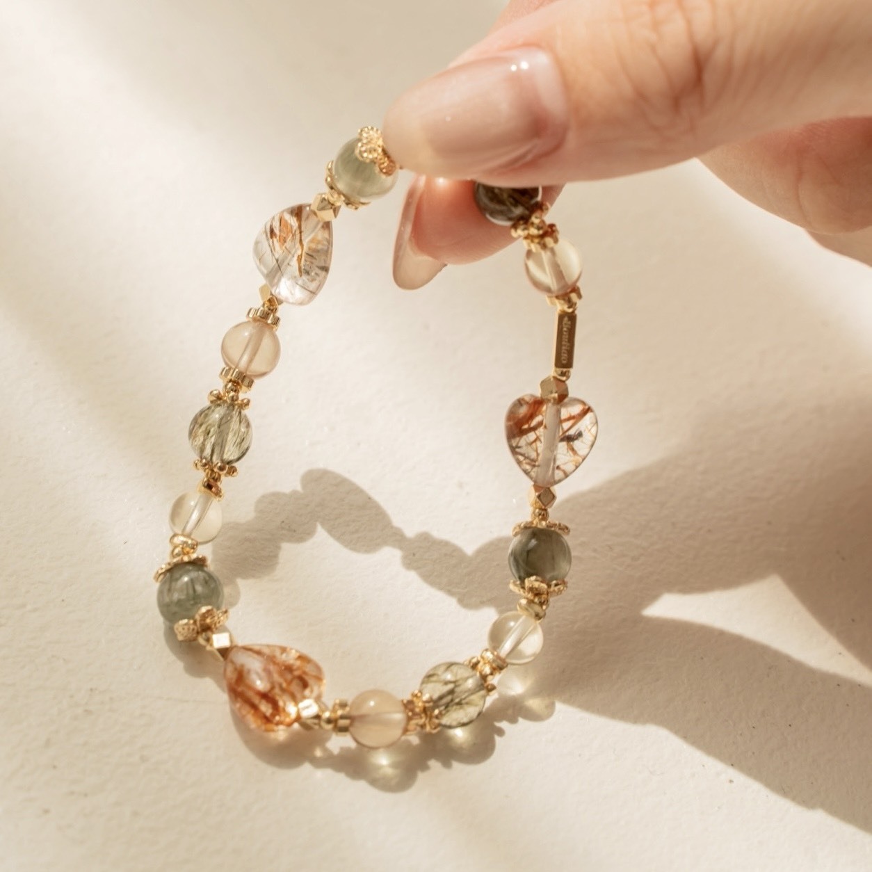 無聲無息：黑金超｜綠碧髮｜綠兔毛｜黃金拉長石｜安德森