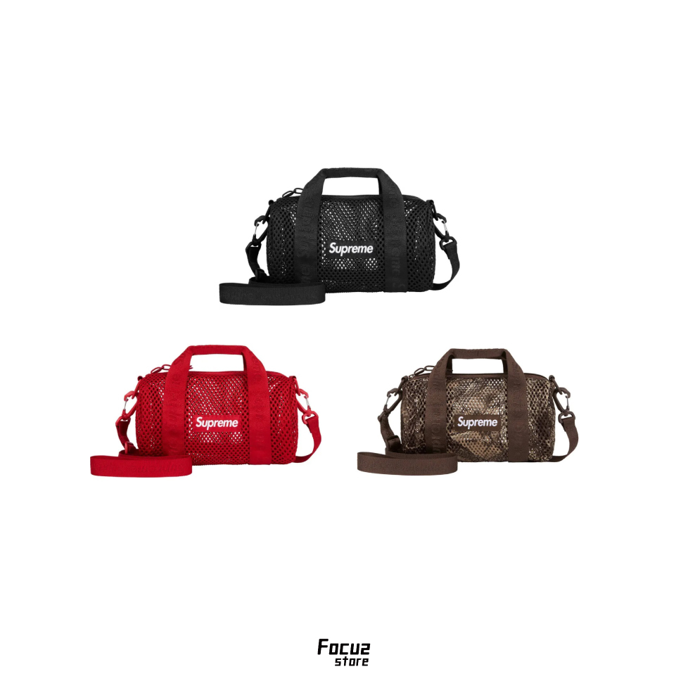 【Focus Store】預購 Supreme SS25 Week8 Mesh Mini Duffle Bag 三色 迷你洞洞小包