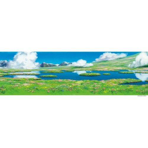 352片拼圖 霍爾的移動城堡 秘密花園