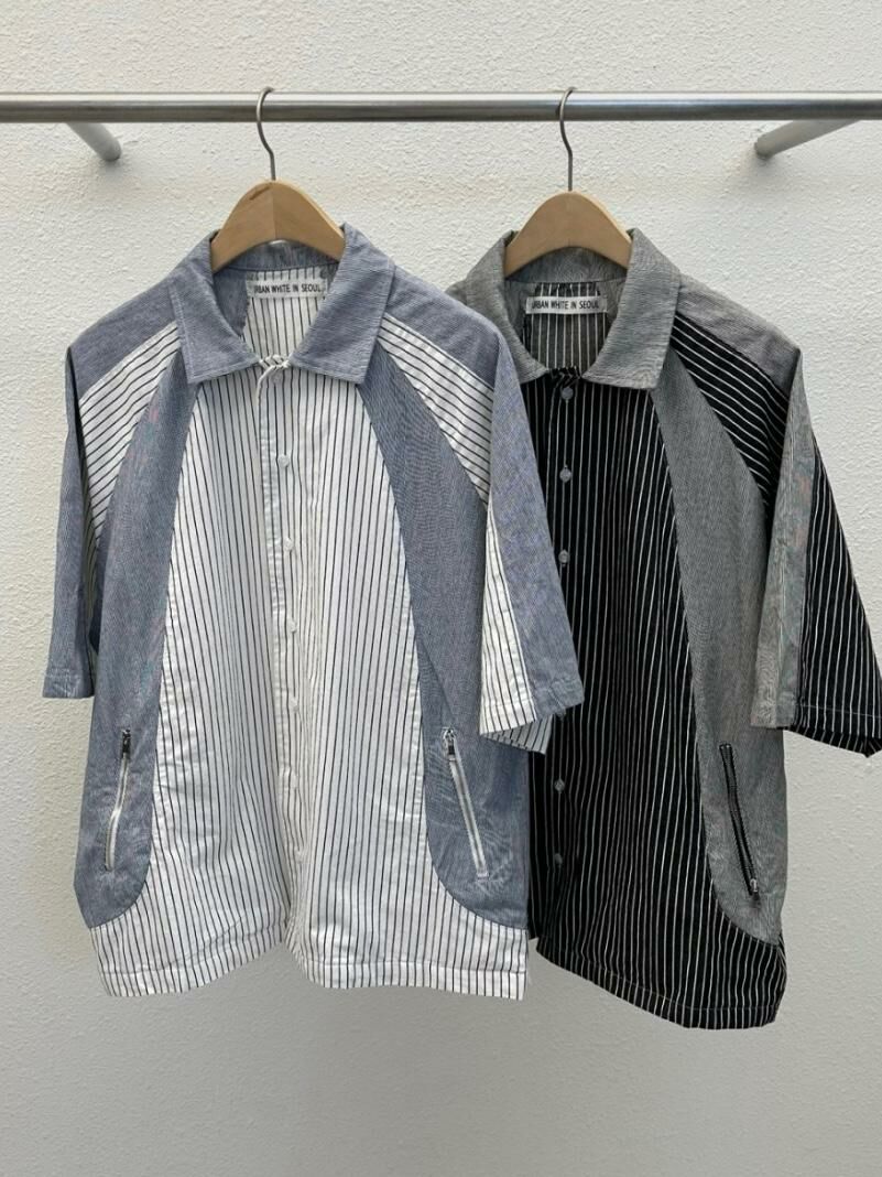 拼直間短袖恤衫 TAC-0201S