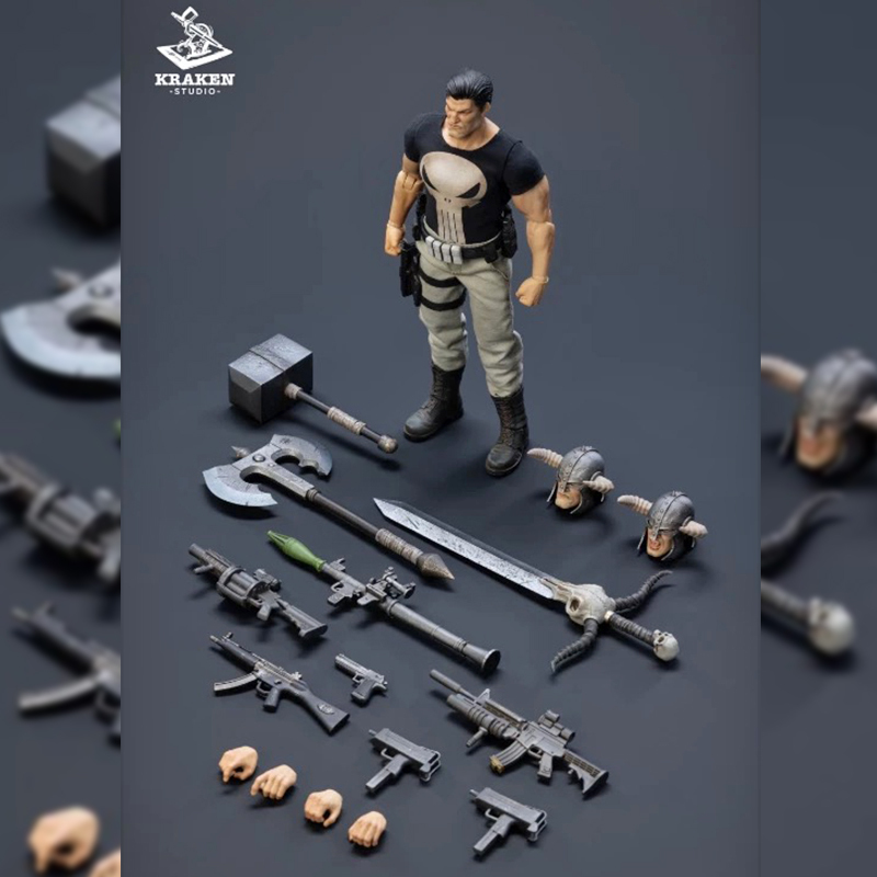 Kraken Studio 1/12 Crime Buster Action Figure (Deluxe Ver.)