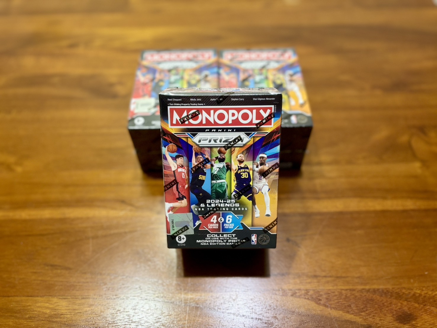 Panini 2024-2025 Prizm Monopoly Basketball Cards Booster Blaster Box 球員卡 卡盒