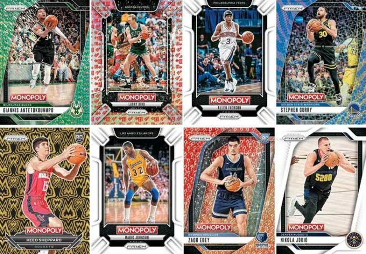 Panini 2024-2025 Prizm Monopoly Basketball Cards Booster Blaster Box 球員卡 卡盒