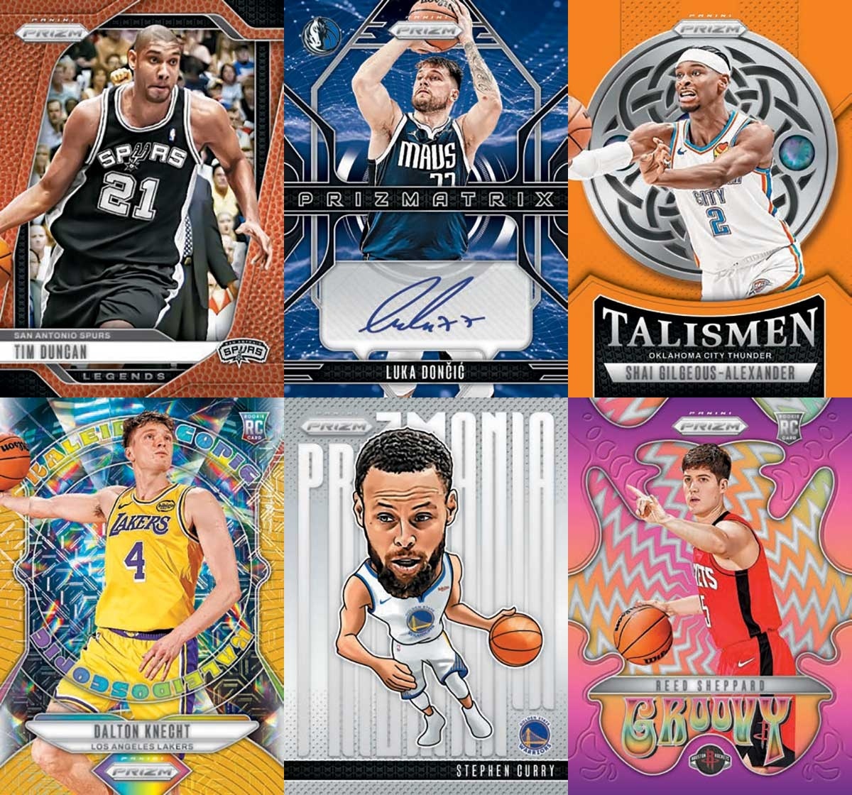 Panini 2024-2025 Prizm Basketball Cards Blaster Box 球員卡 卡盒