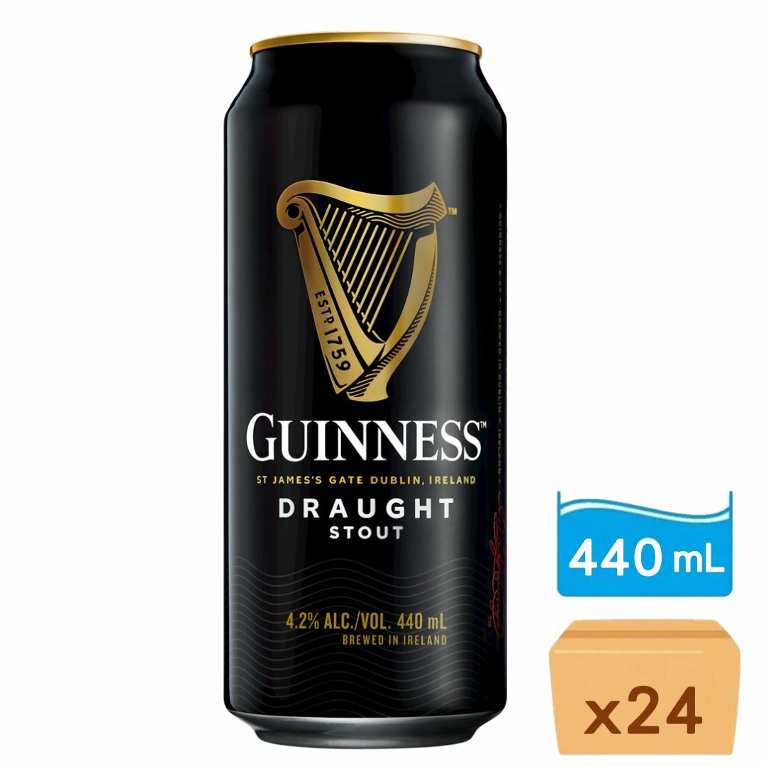 健力士生啤 440ml x 24罐