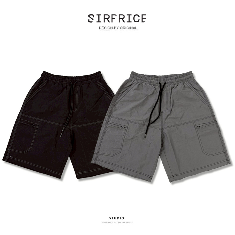 Outdoor 六分尼龍短褲