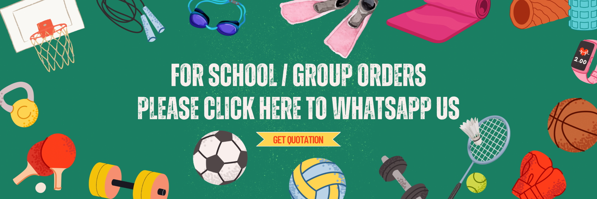 whatsapp for school and group orders