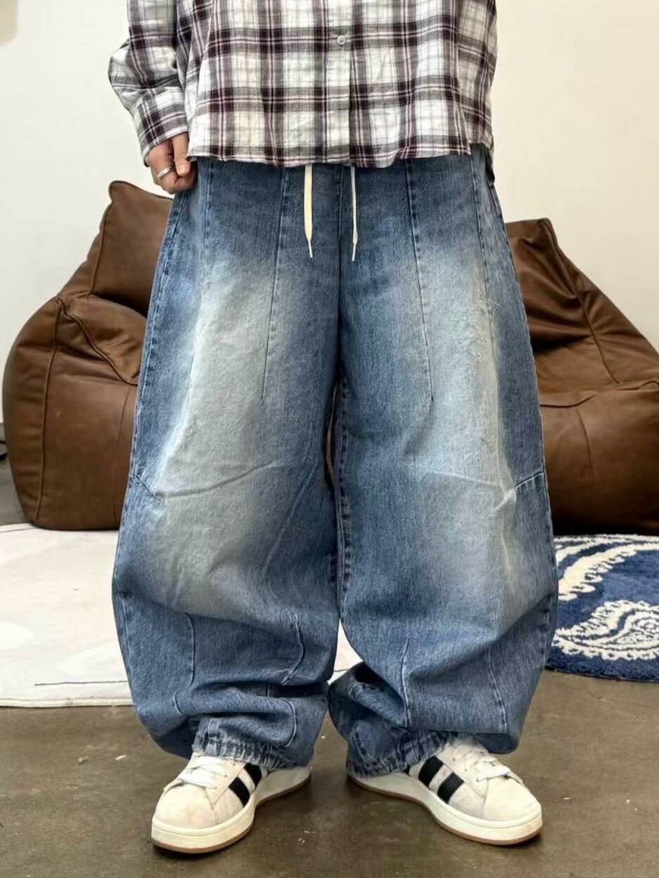 洗水鬆身牛仔褲 P2664