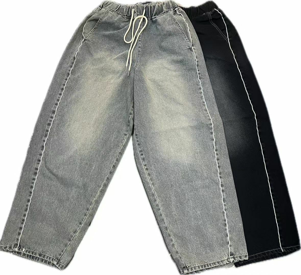 洗水鬆身牛仔褲 P3005