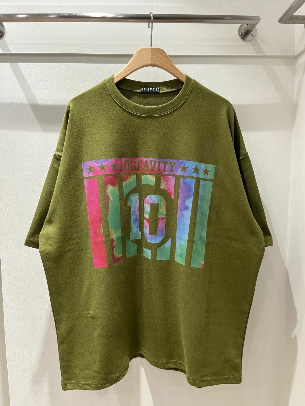 英文字圖案短袖Tee 10.GVTY-0214T