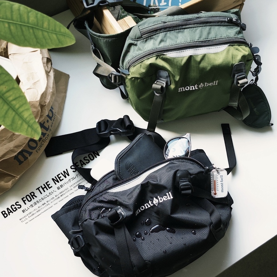 |黃金週折扣上線！｜🇯🇵Mont-Bell 4L 防潑水3Way 腰包