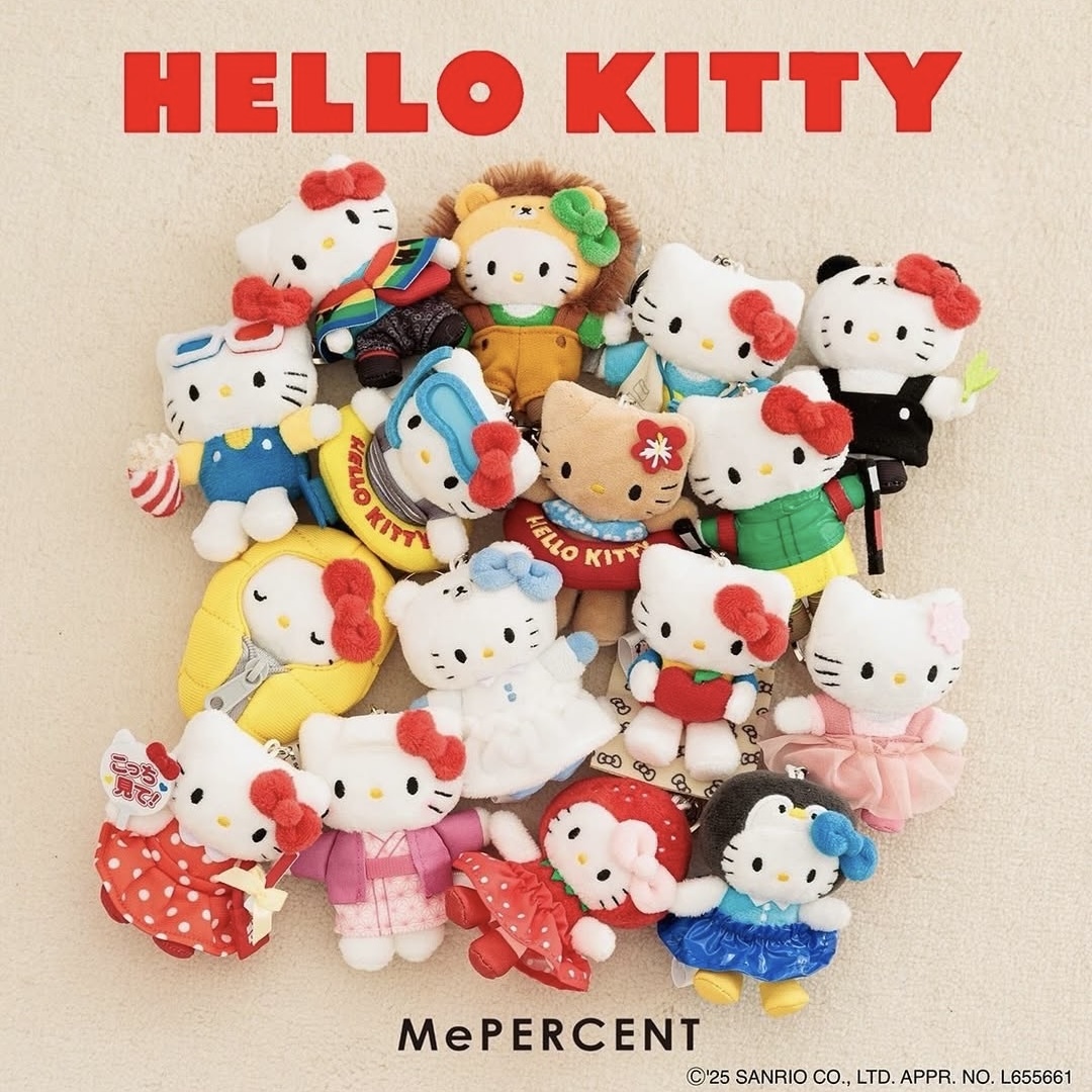 現貨┃日本 SANRIO Me% 限定款 KITTY 黑皮 泳圈 草莓 熊 獅子 吊飾 鑰匙圈
