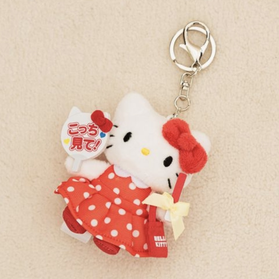 現貨┃日本 SANRIO Me% 限定款 KITTY 黑皮 泳圈 草莓 熊 獅子 吊飾 鑰匙圈