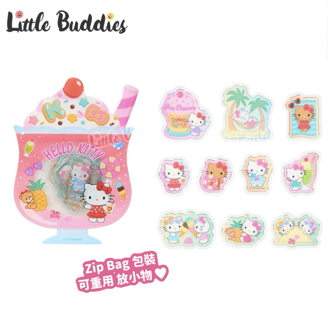 日本 Sanrio 夏季主題貼紙套裝 (30入)