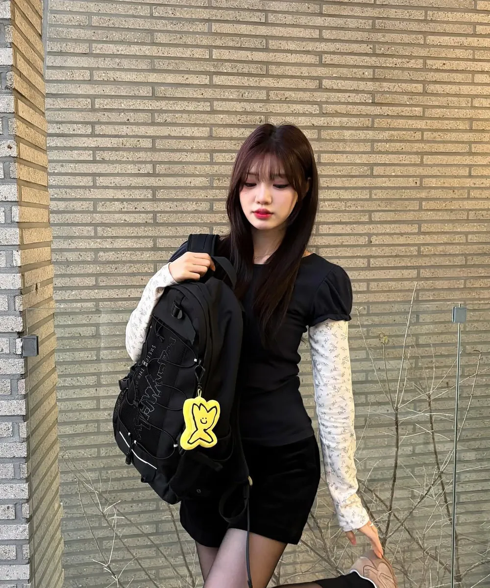 韓國代購｜WACKY WILLY x CORDURA® 尼龍防水料 三層隔 BACKPACK 配小配飾