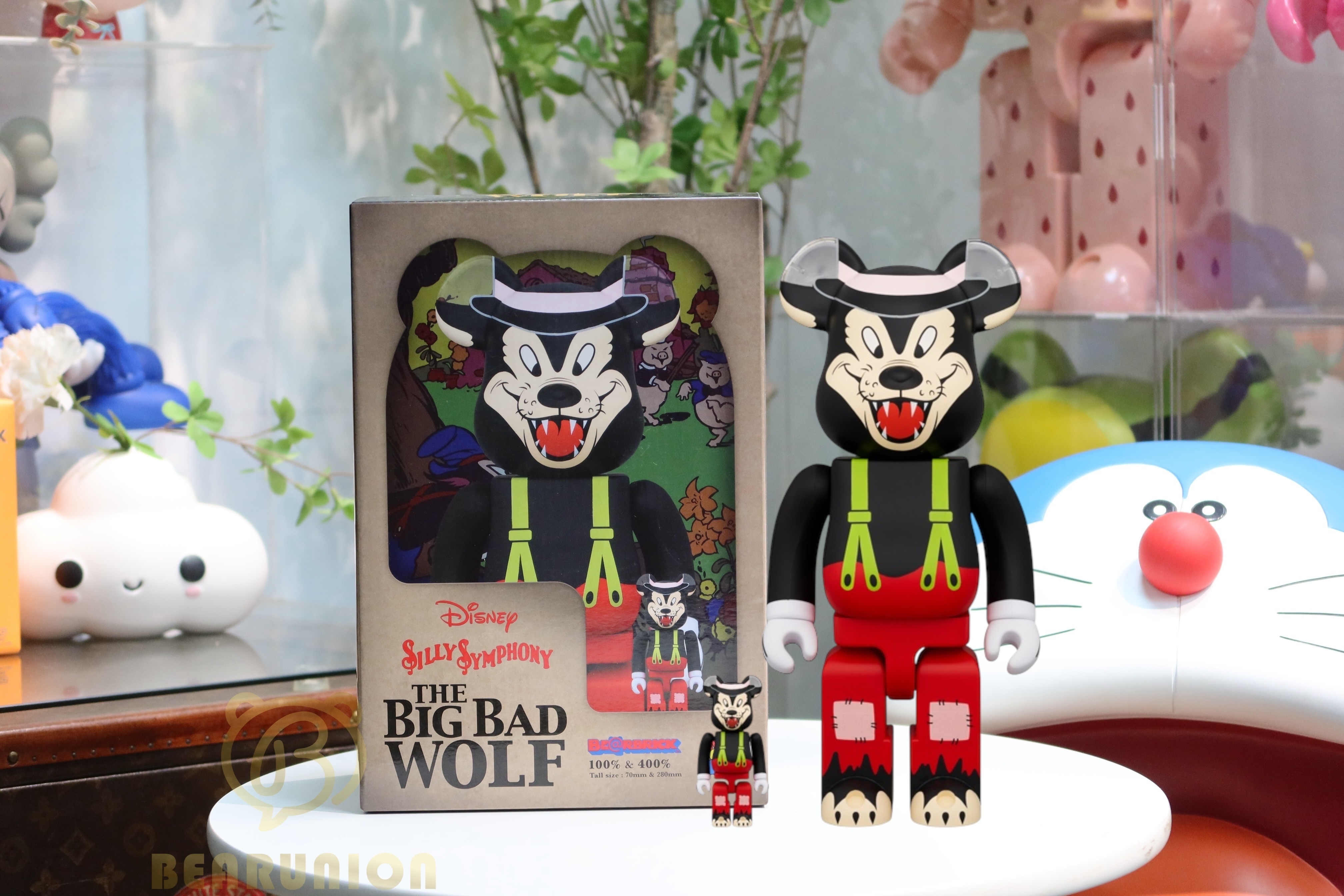 🎏預訂🎏Bearbrick 400% 100% BIG BAD WOLF