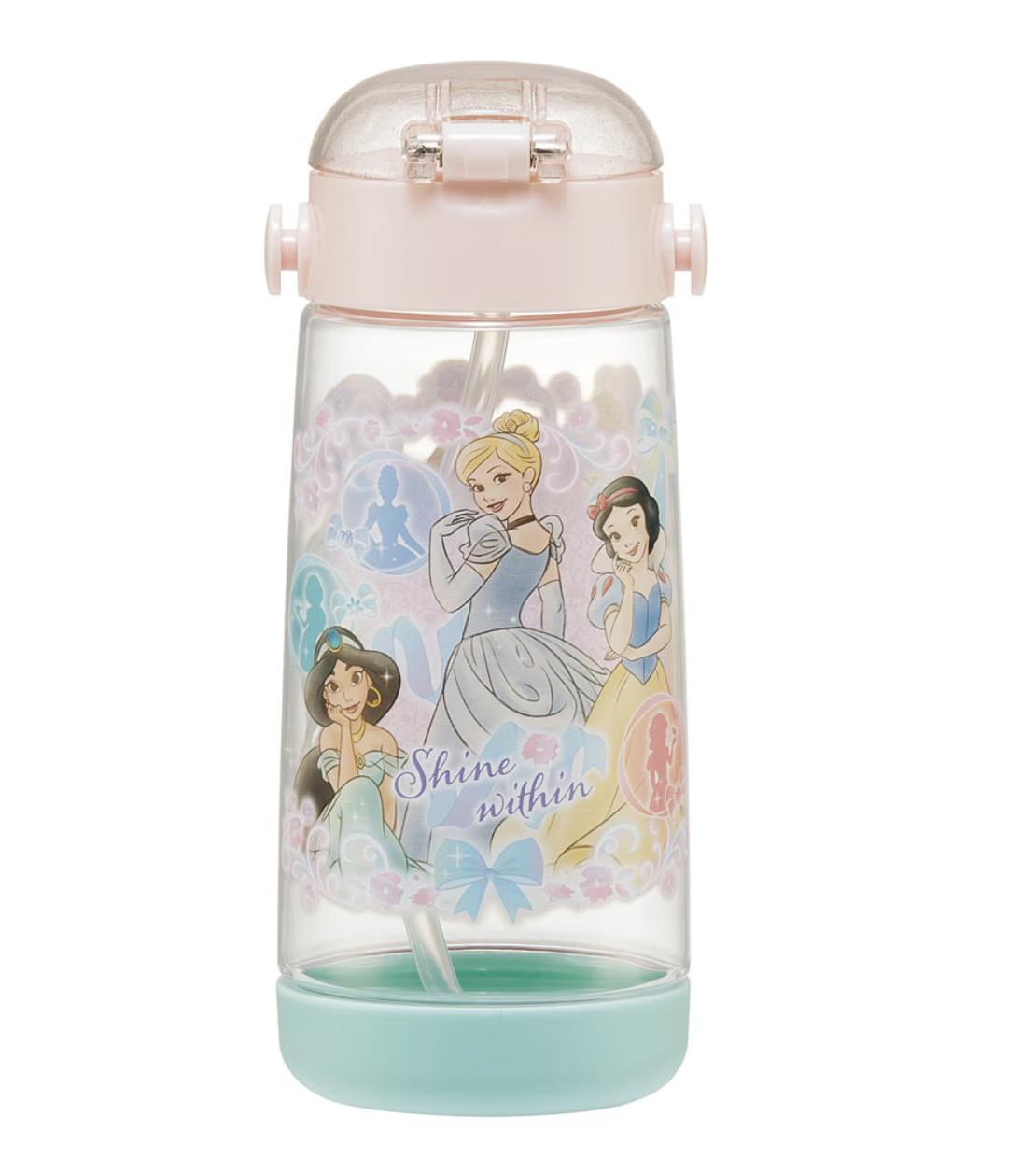 日本製 Skater 480ml 吸管水樽-迪士尼公主 Disney Princess
